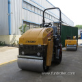 Good quality small hydraulic double drums vibratory road roller for sale FYL-880